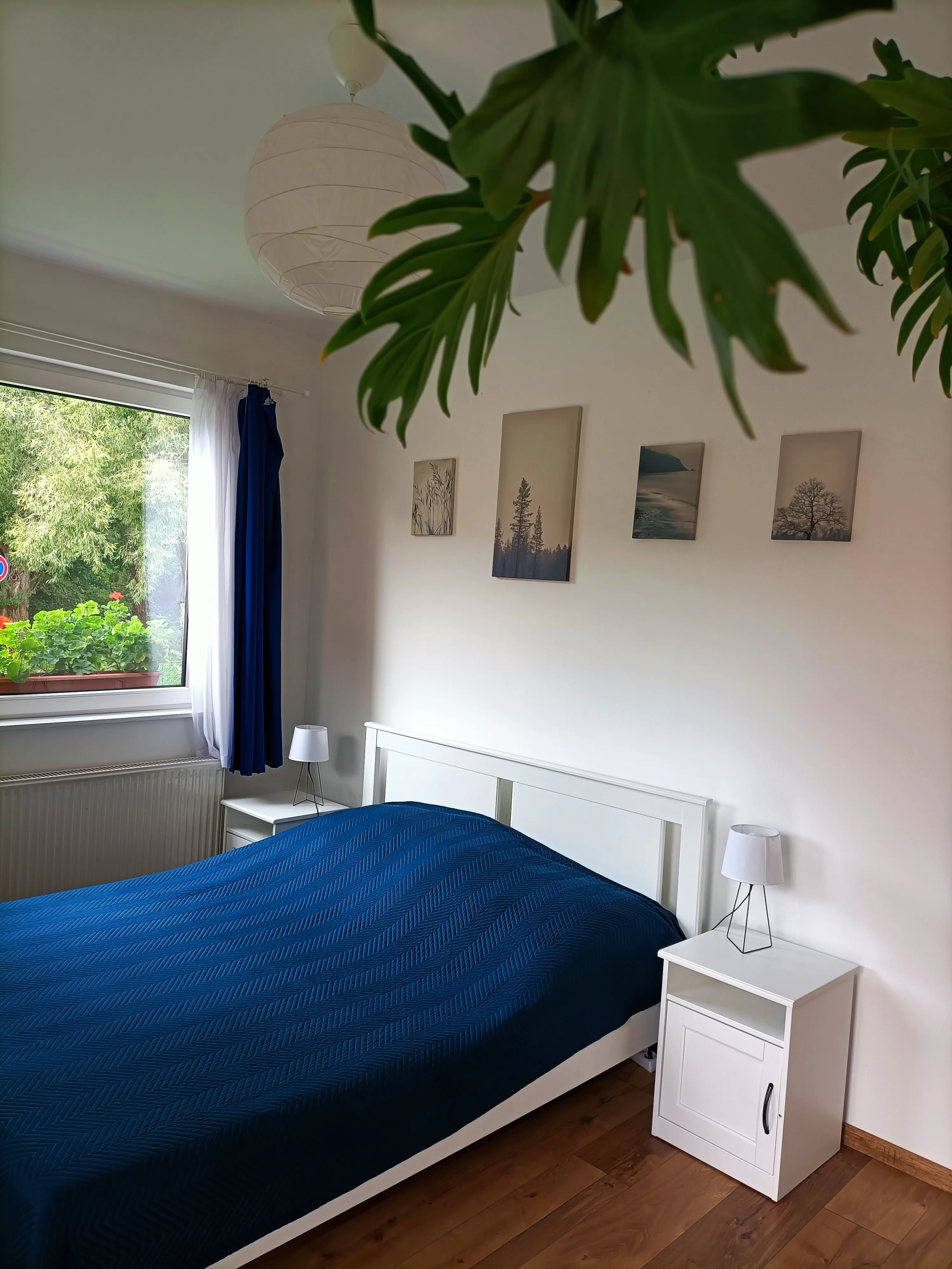 Liget Vendégház - Romantikus hálószoba francia ággyal