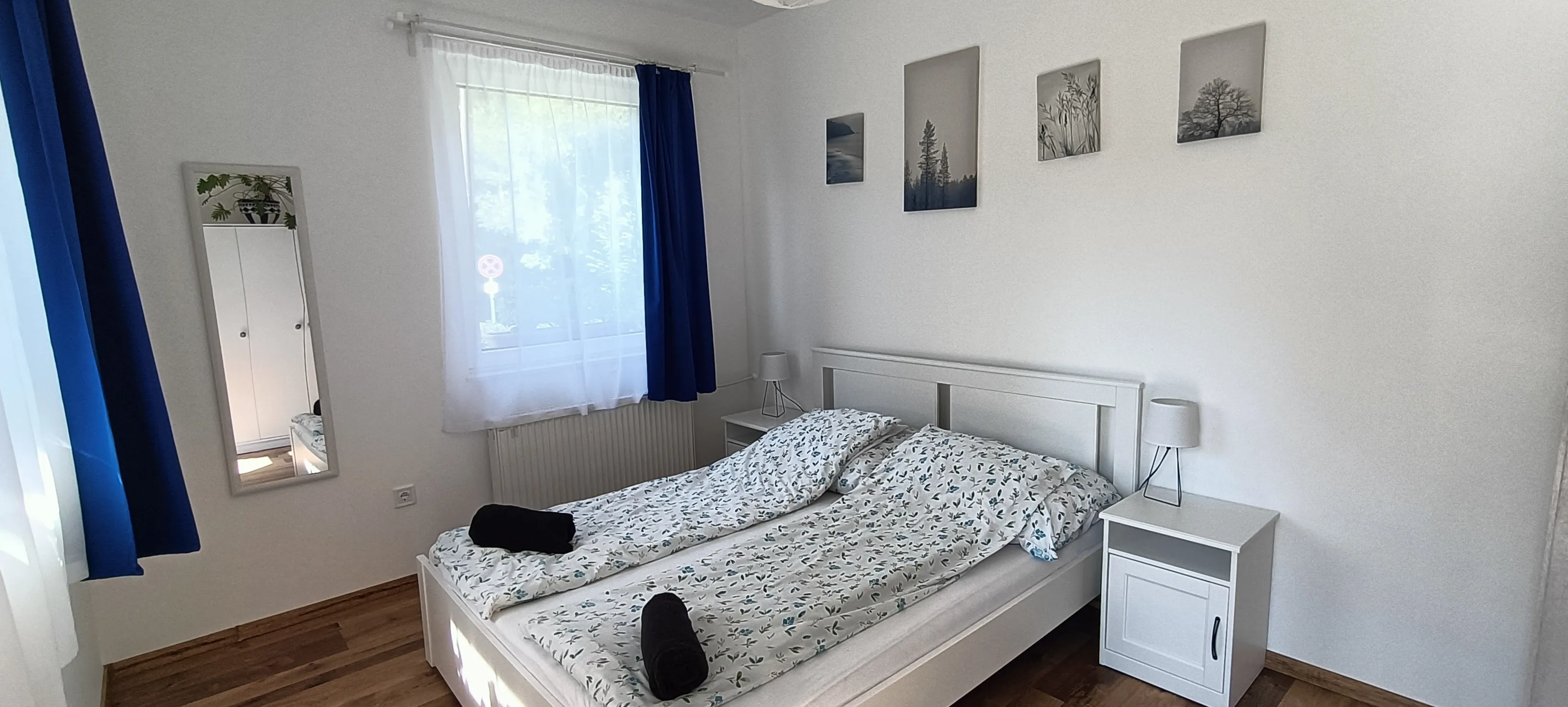 Liget Vendégház - Hálószoba természetes fénnyel