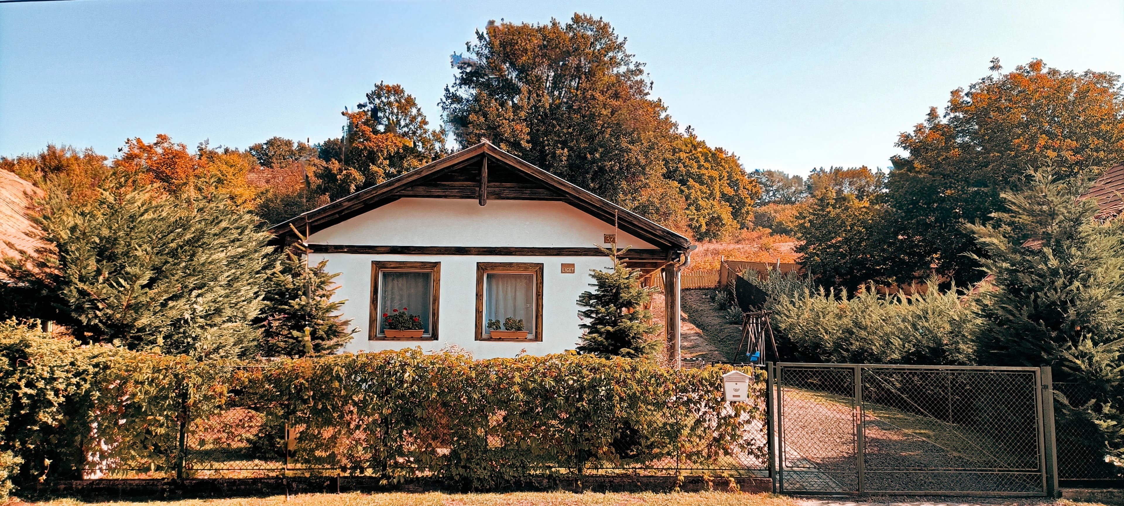 Liget Vendégház külső